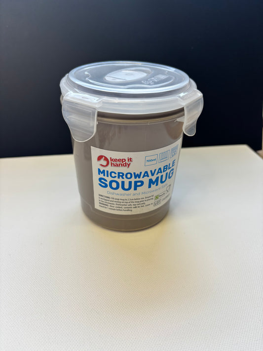 Microwaveable Soup Cups with lids