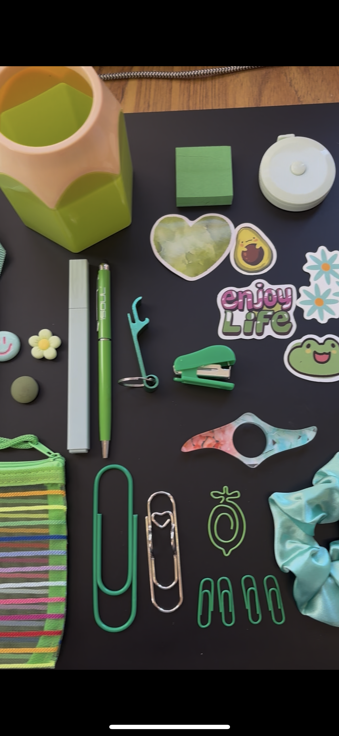 Green bundle of stationary and personal care products!